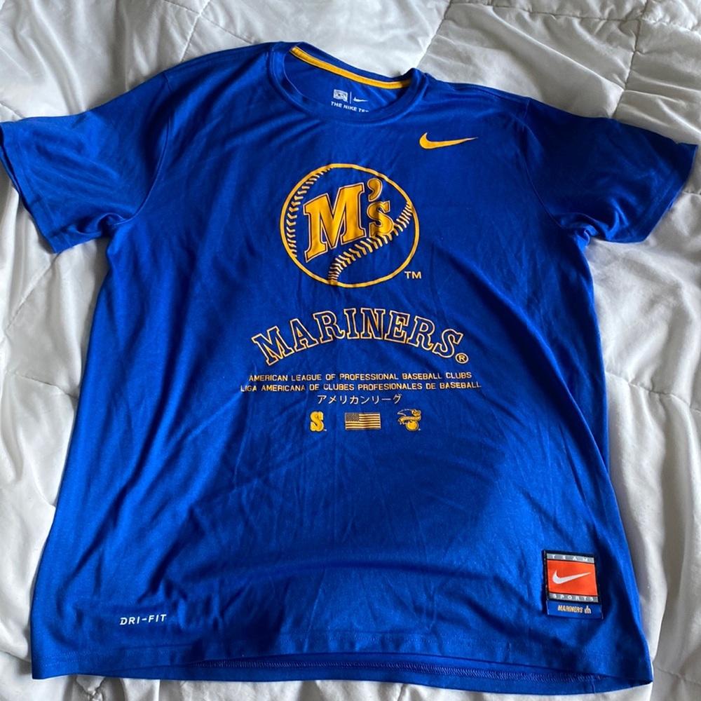 Nike Retro Seattle Mariners Shirt - L